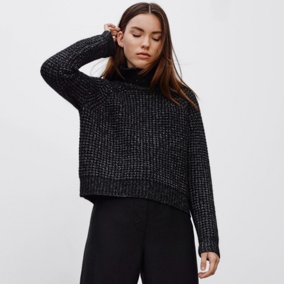 Aritzia Wilfred Leclerc alpaca wool sweater S